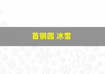 首钢园 冰雪